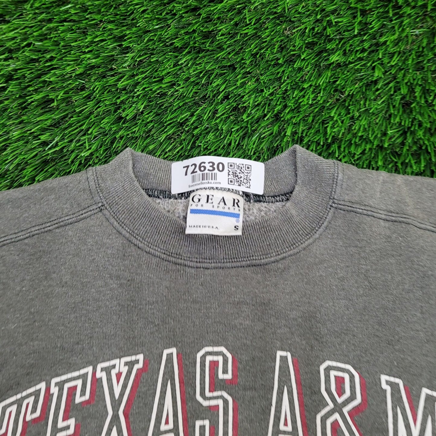 Vintage Texas A&M University Sweatshirt Womens Small 18x23