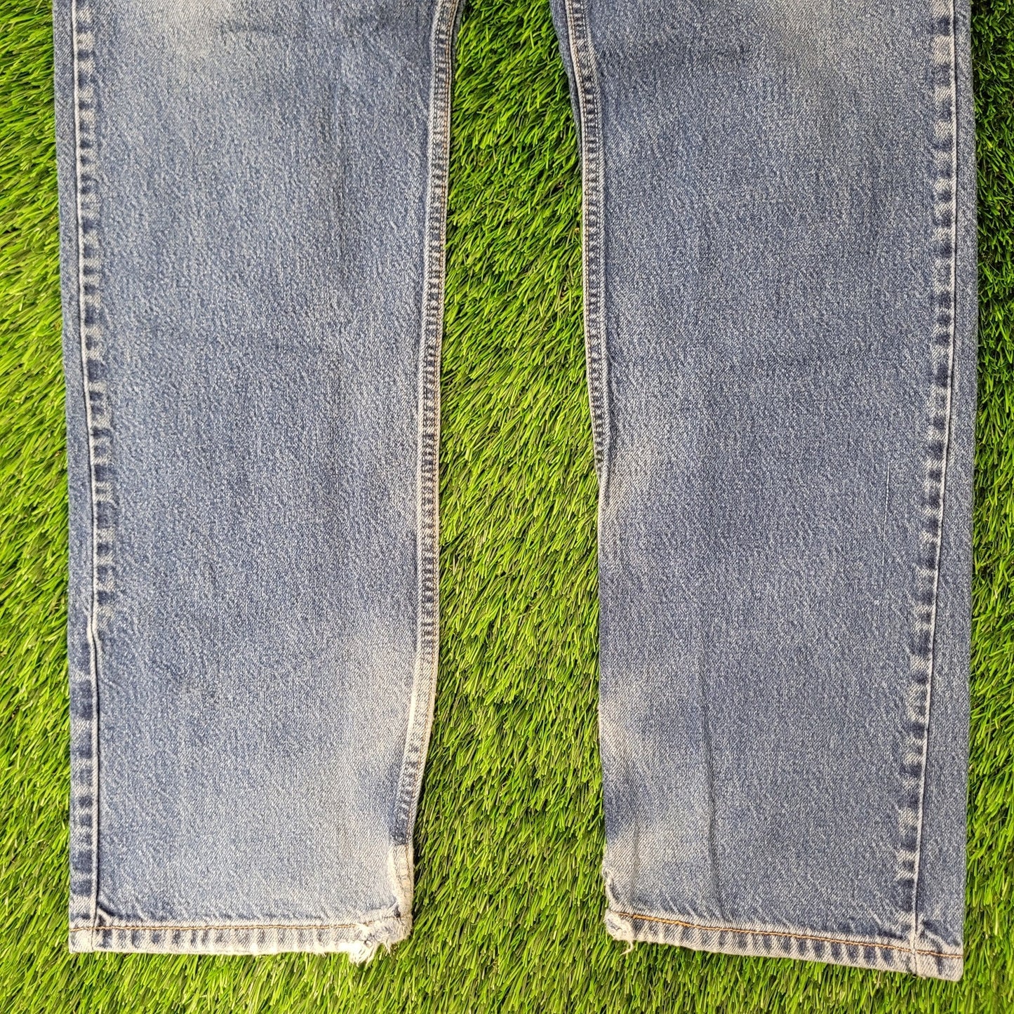 Vintage Y2K LEVIS 505 Jeans 36x33 Whiskered Dark-Wash