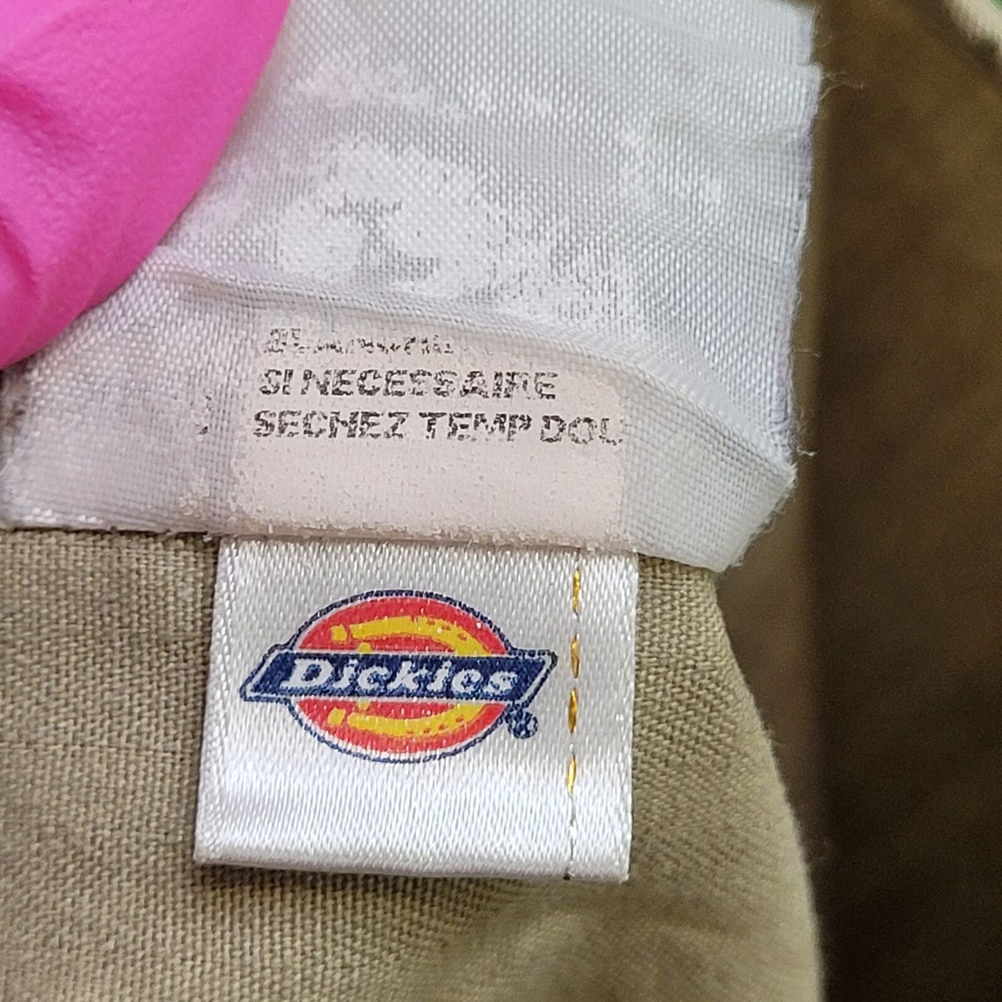 DICKIES Button Shirt XL 26x32 Beige