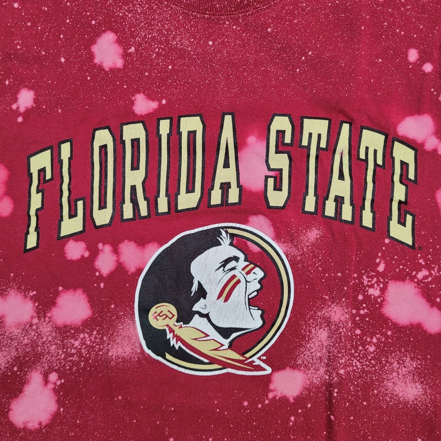 Champion Florida State Shirt Womens Small 16x25 Red