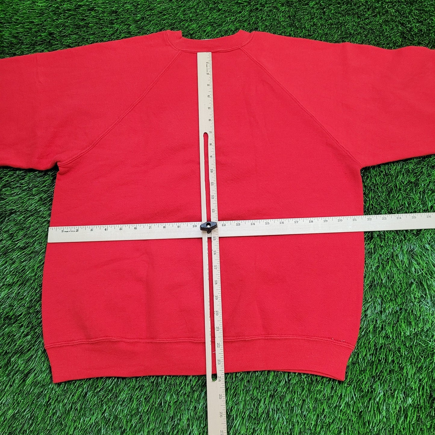 Vintage Wharton School Sweatshirt Large 22x24 Red USA