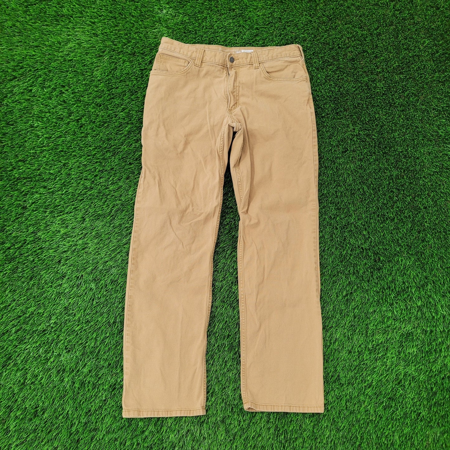 Carhartt Canvas Carpenter Pants 32x31 Brown Beige