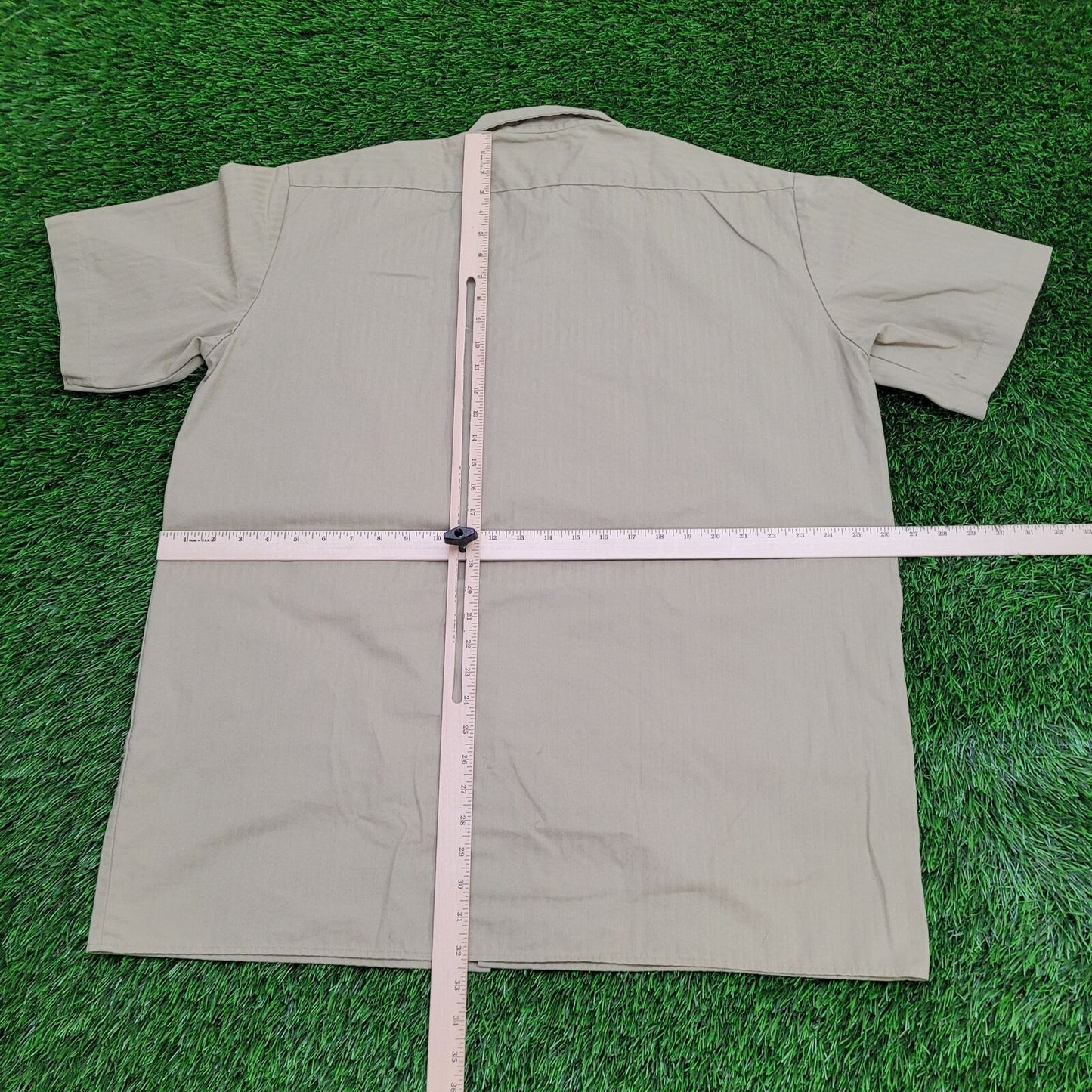 DICKIES Button Shirt XL 26x32 Beige