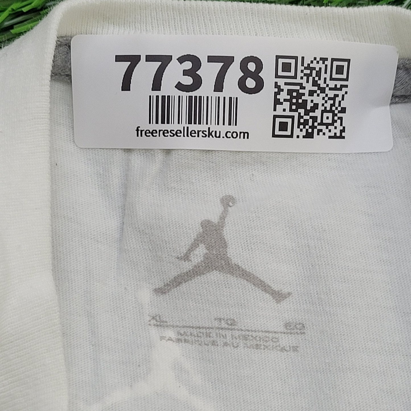 Air-Jordan Shirt XL 23x25 White Jump-Man Basketball