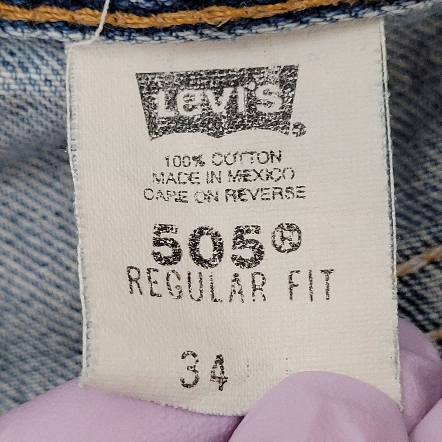 Vintage Y2K LEVIS Jeans Shorts 32x9 (34) Blue