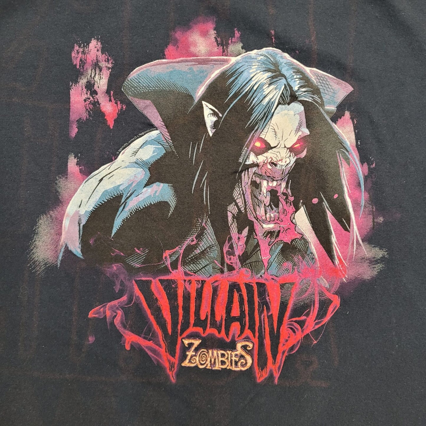 Dark Fantasy Zombie Villain Horror Shirt 2XL 25x26 Gothic