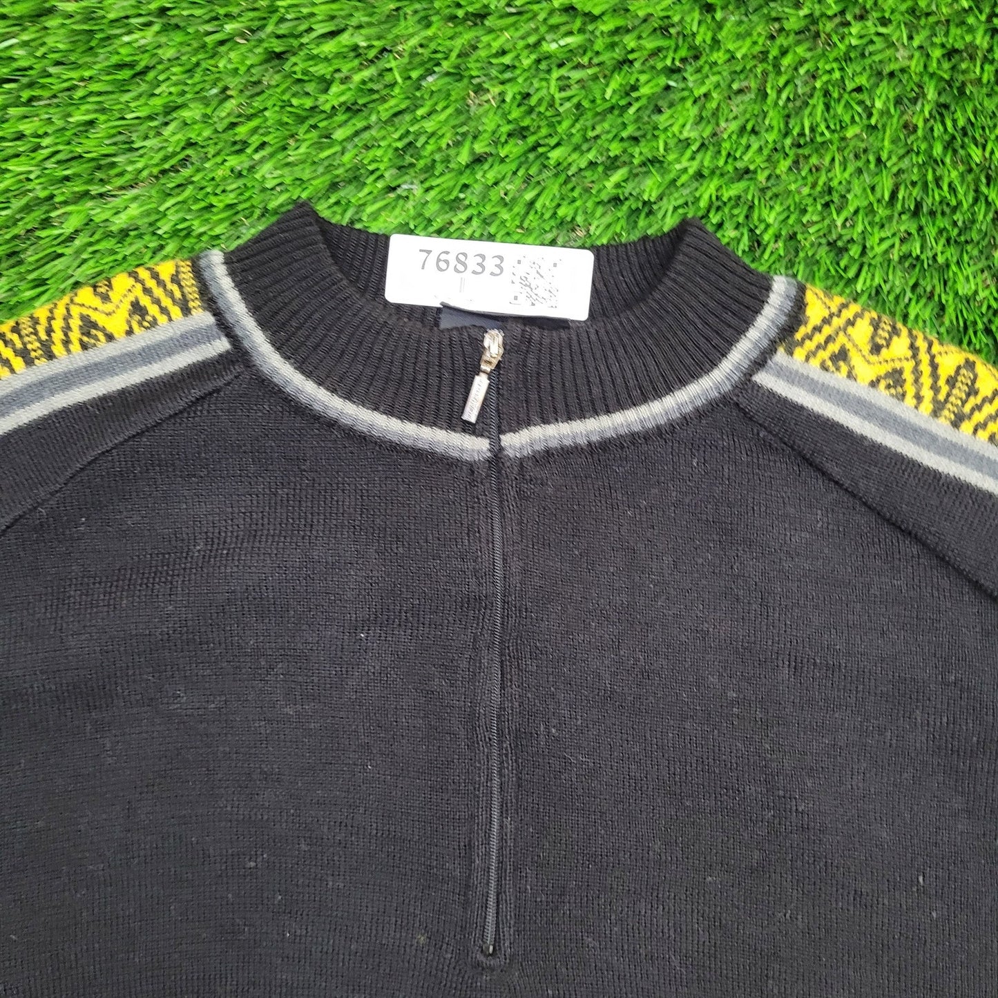 Demetre Ski 1/4-Zip Sweater XL 24x25 Black