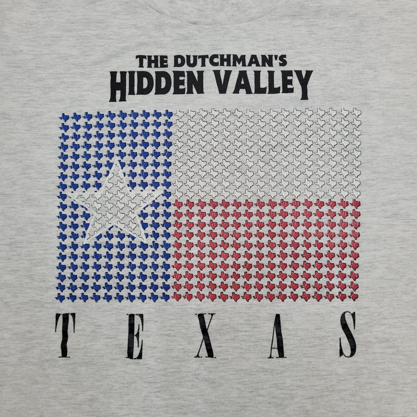 Vintage Texas Shirt XL 23x27 Dutchmans-Hidden-Valley