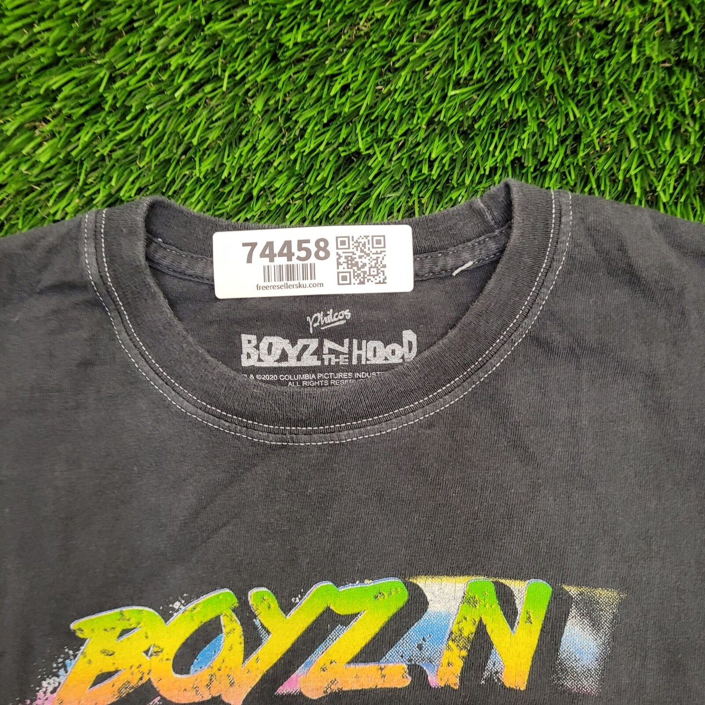 Boyz-N-The-Hood Shirt Womens Medium 18x27 Gray