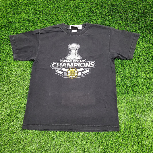 Boston-Bruins Shirt Womens Medium 19x24 Stanley-Cup