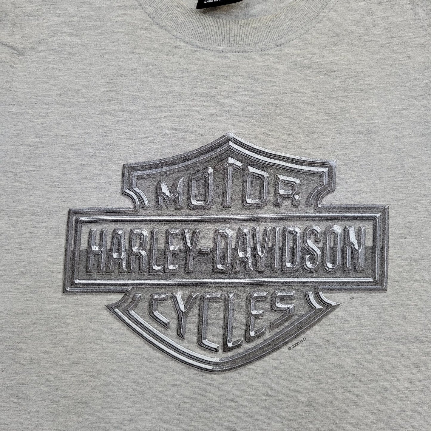 Gray Las Vegas Harley Shirt Large 21x28 Gray