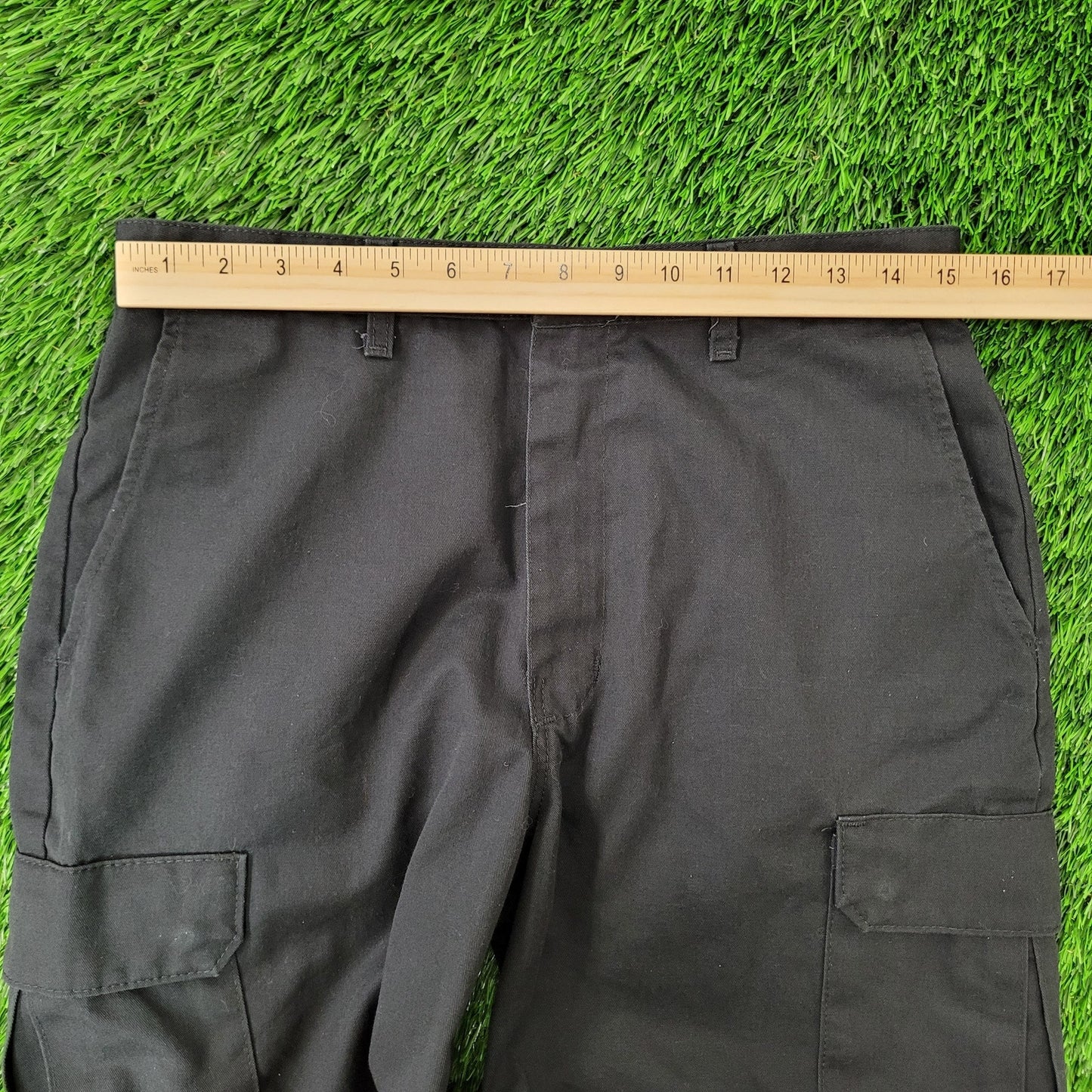 Vintage Y2K RedKap Cargo Shorts 30x9 Black