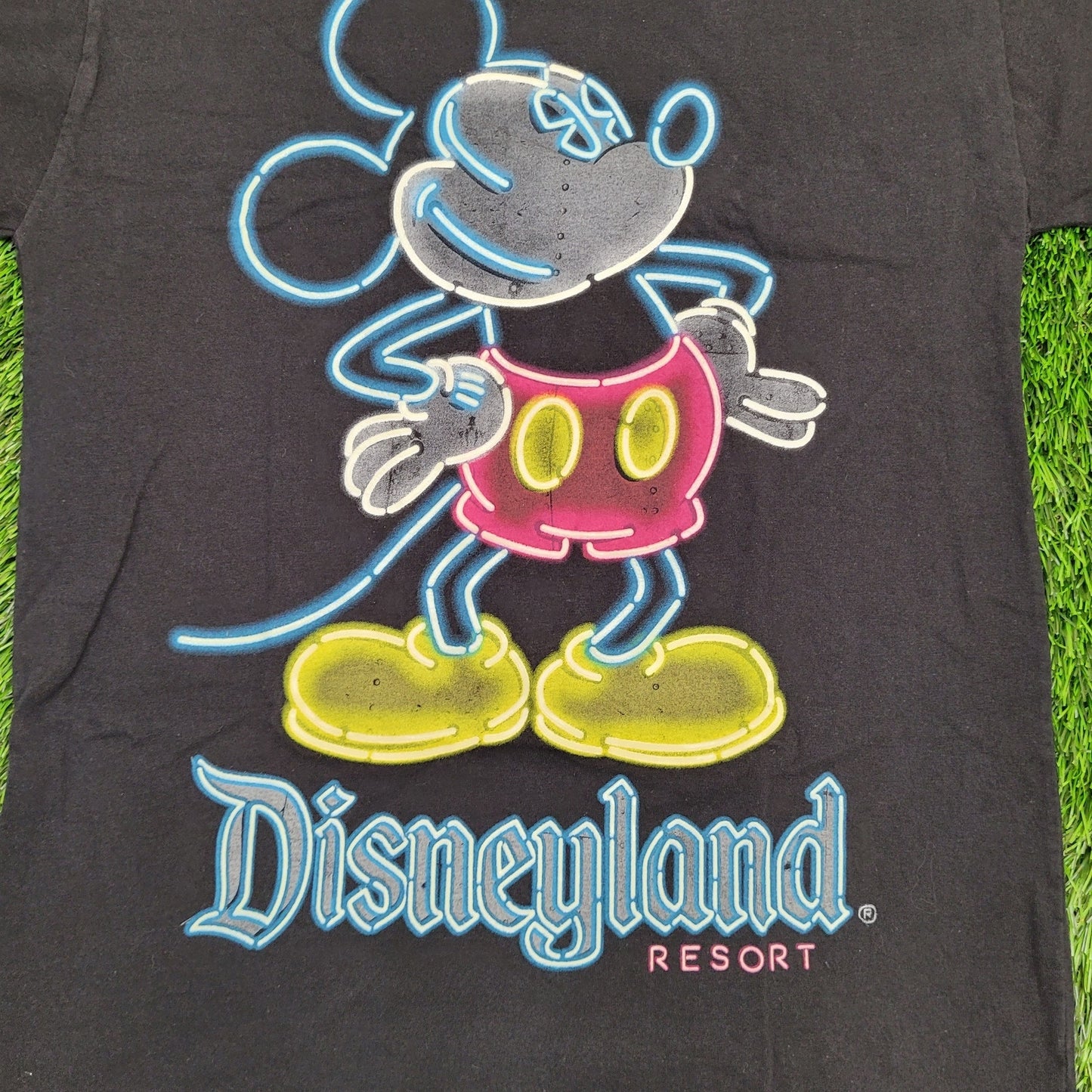 Disney Mickey-Mouse Shirt S/M 18x26 Black