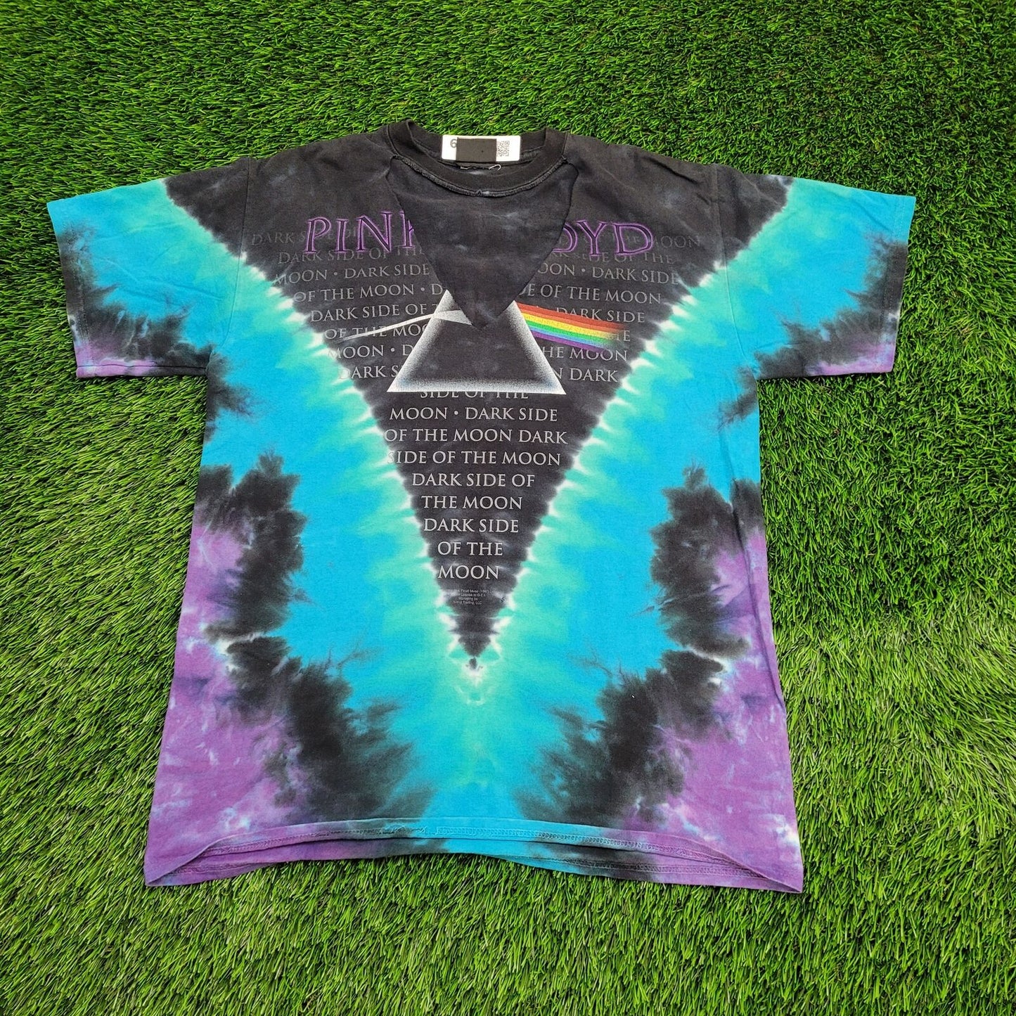 Vintage Pink-Floyd Band Choker Shirt Women Large 20x26 2004