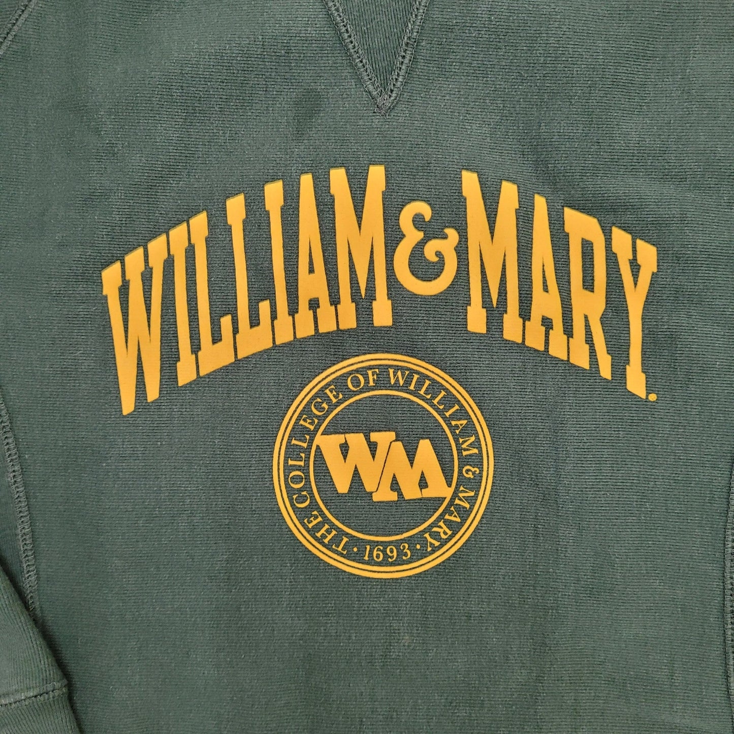 Champion William-&-Mary Sweatshirt Small 17x24 Reverse-Weave