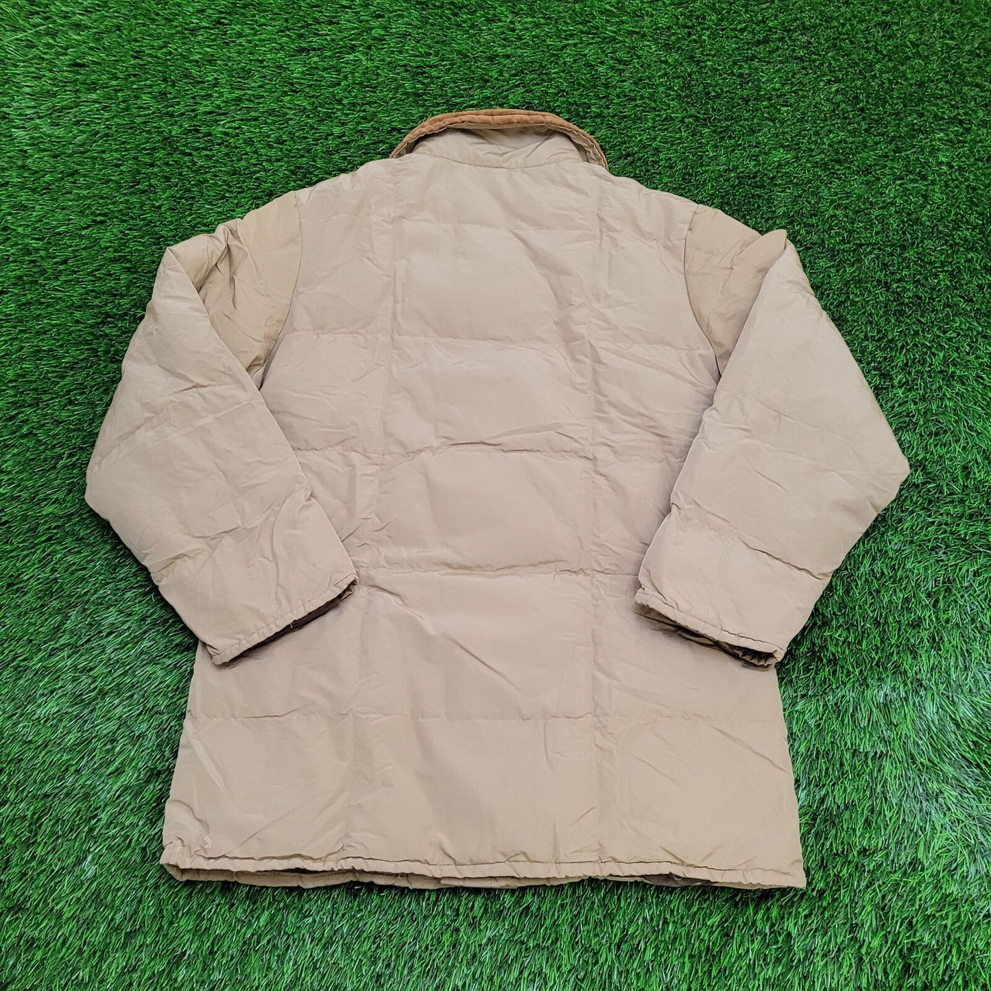 Vintage Walls Goose-Down Jacket M/L 23x30 Beige Field-Jacket