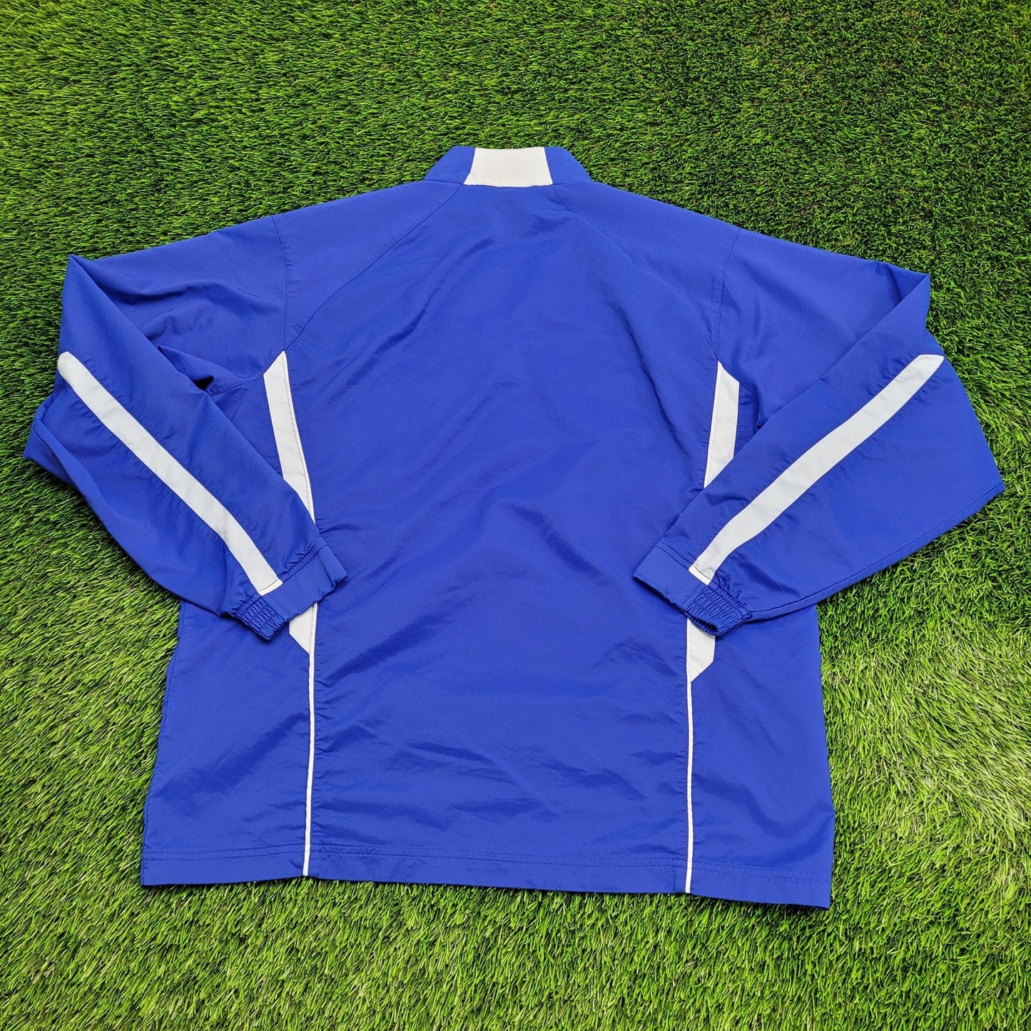 Vintage Under-Armour Windbreaker XL 24x29 Blue