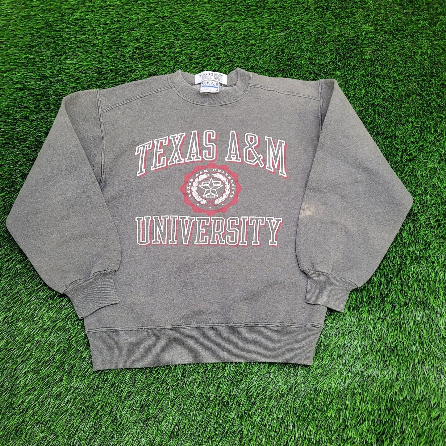 Vintage Texas A&M University Sweatshirt Womens Small 18x23