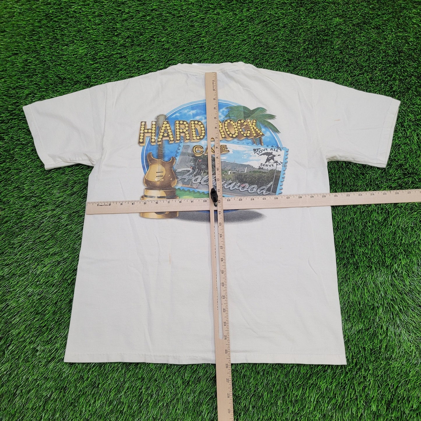 Hark-Rock Cafe Shirt Medium 20x26 Hollywood