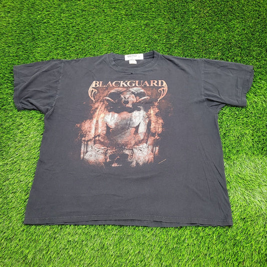 Blackguard Skull Shirt 2XL 26x28 Black