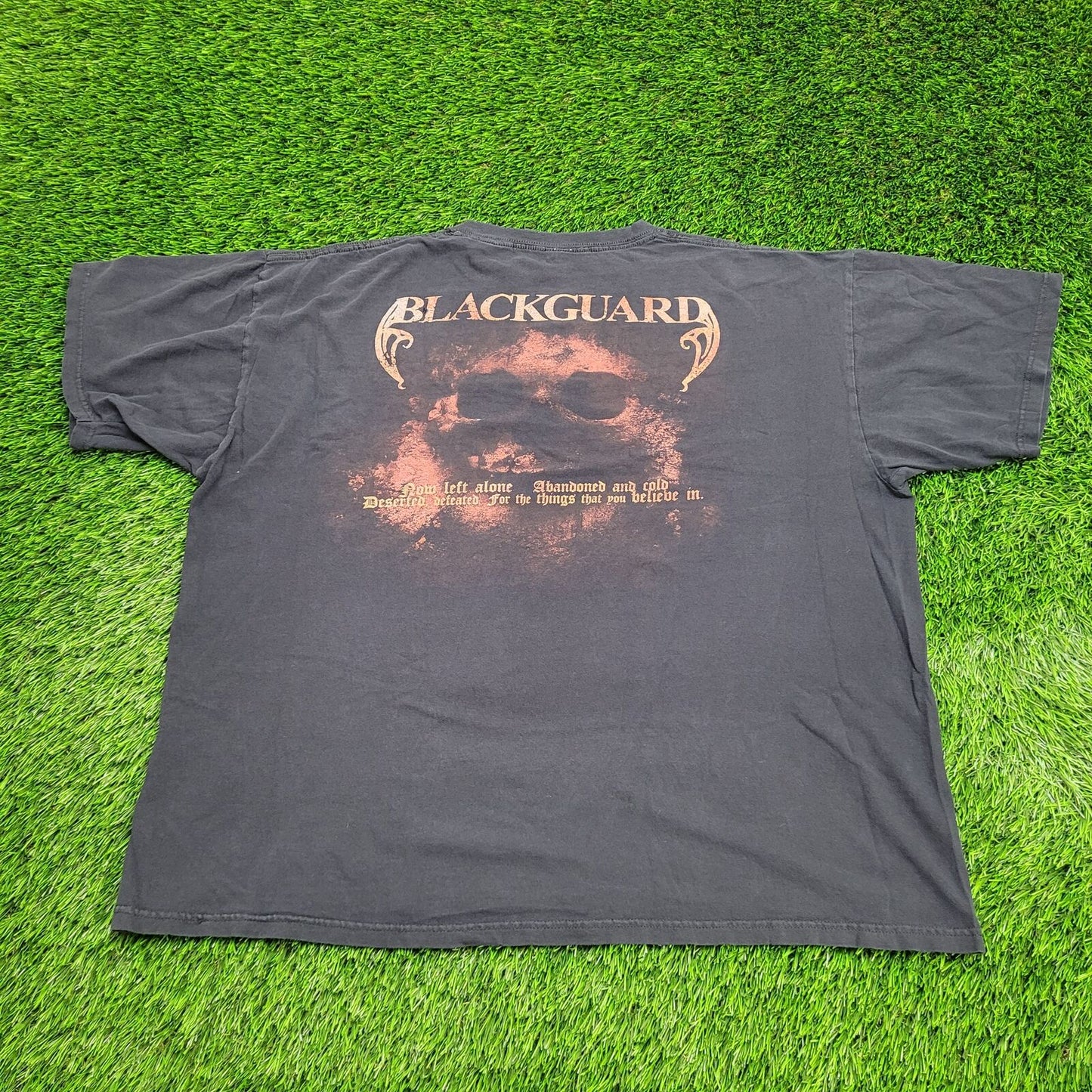 Blackguard Skull Shirt 2XL 26x28 Black