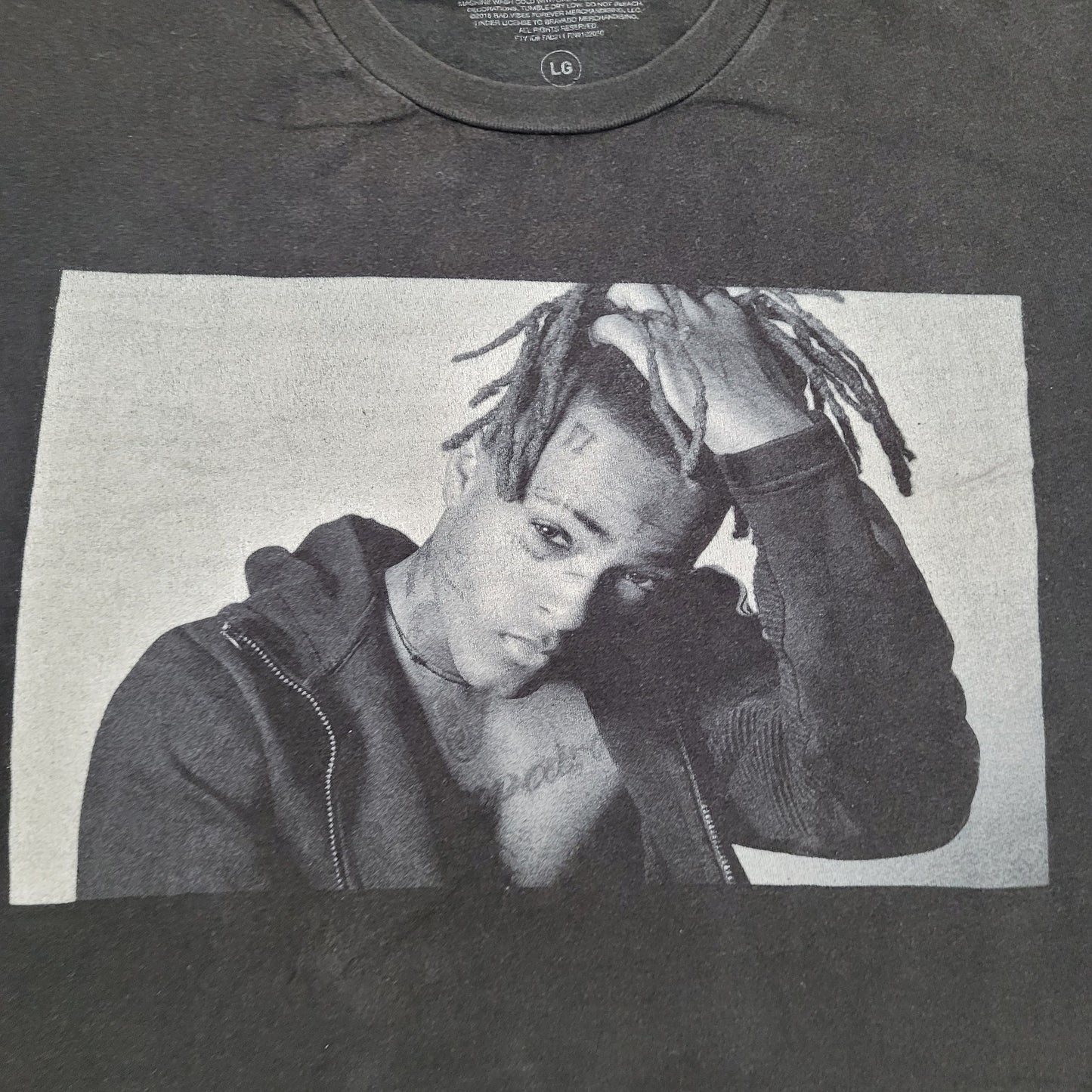 XXXTentacion Shirt Womens Large 22x26 Black Baggy