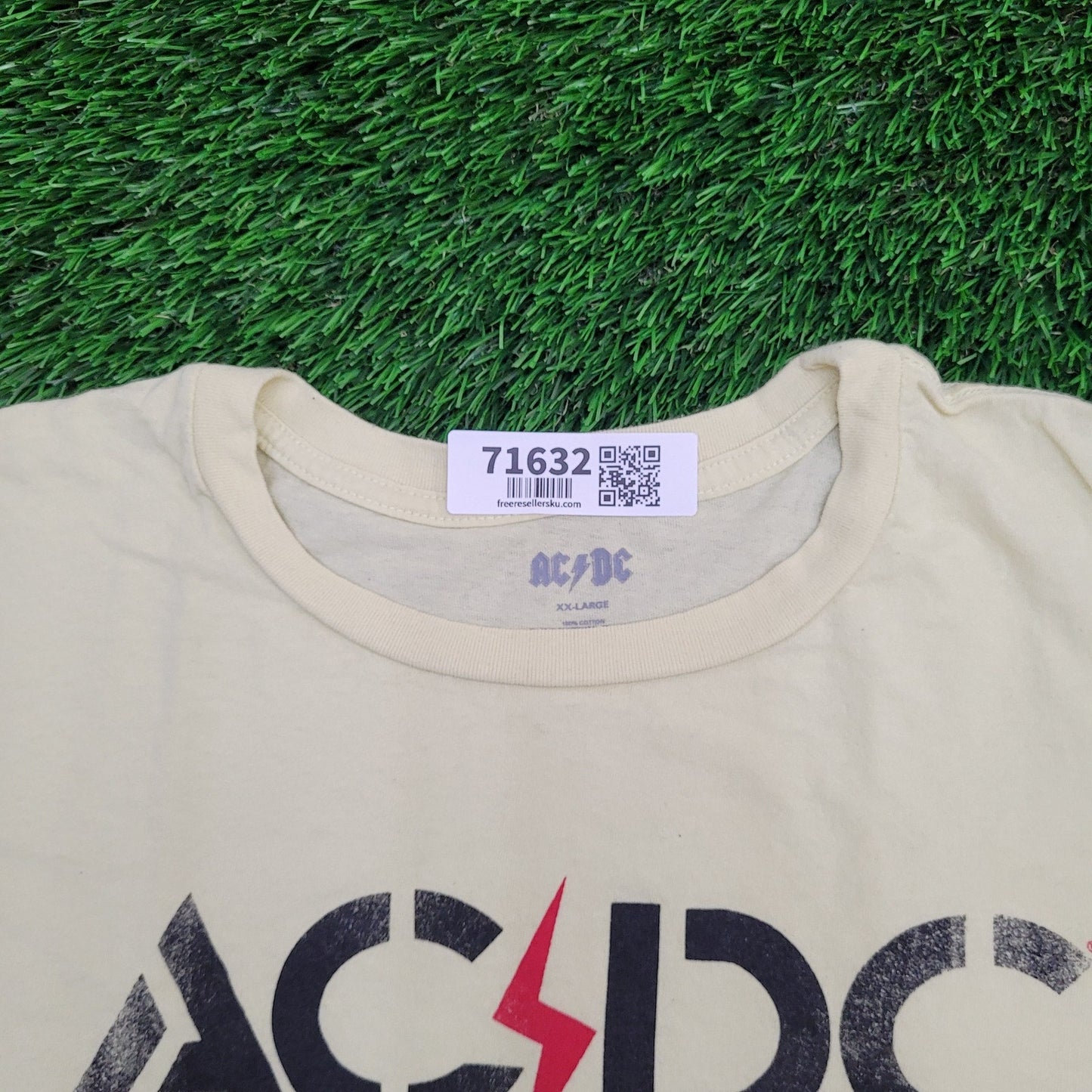 ACDC Band Shirt Womens XL 22x25 High-Voltage