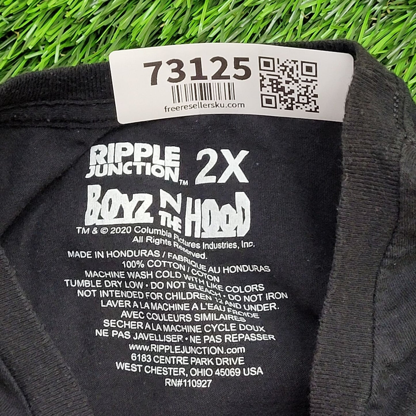 Boyz-N-The-Hood Shirt 2XL 24x27 Black