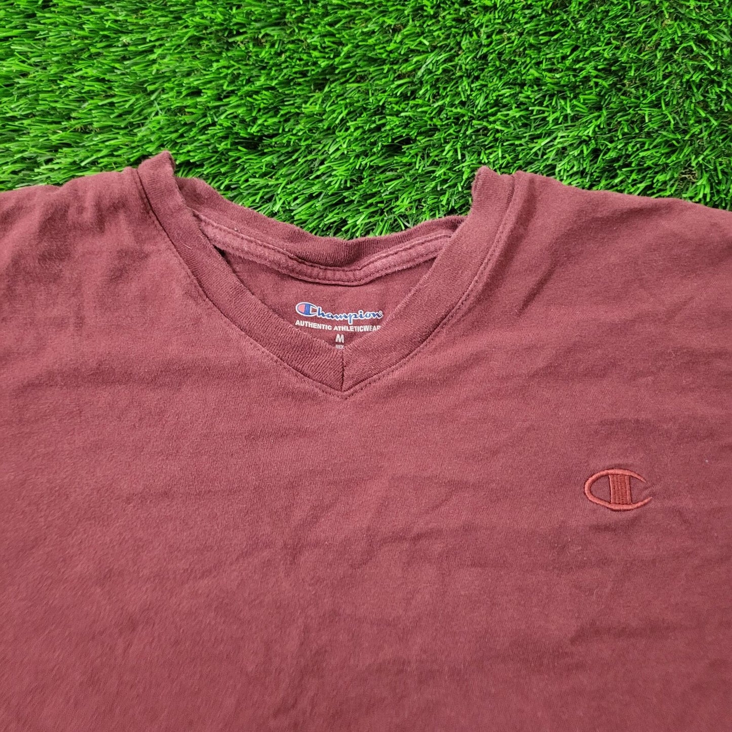 Champion Shirt Medium 19x26 Maroon