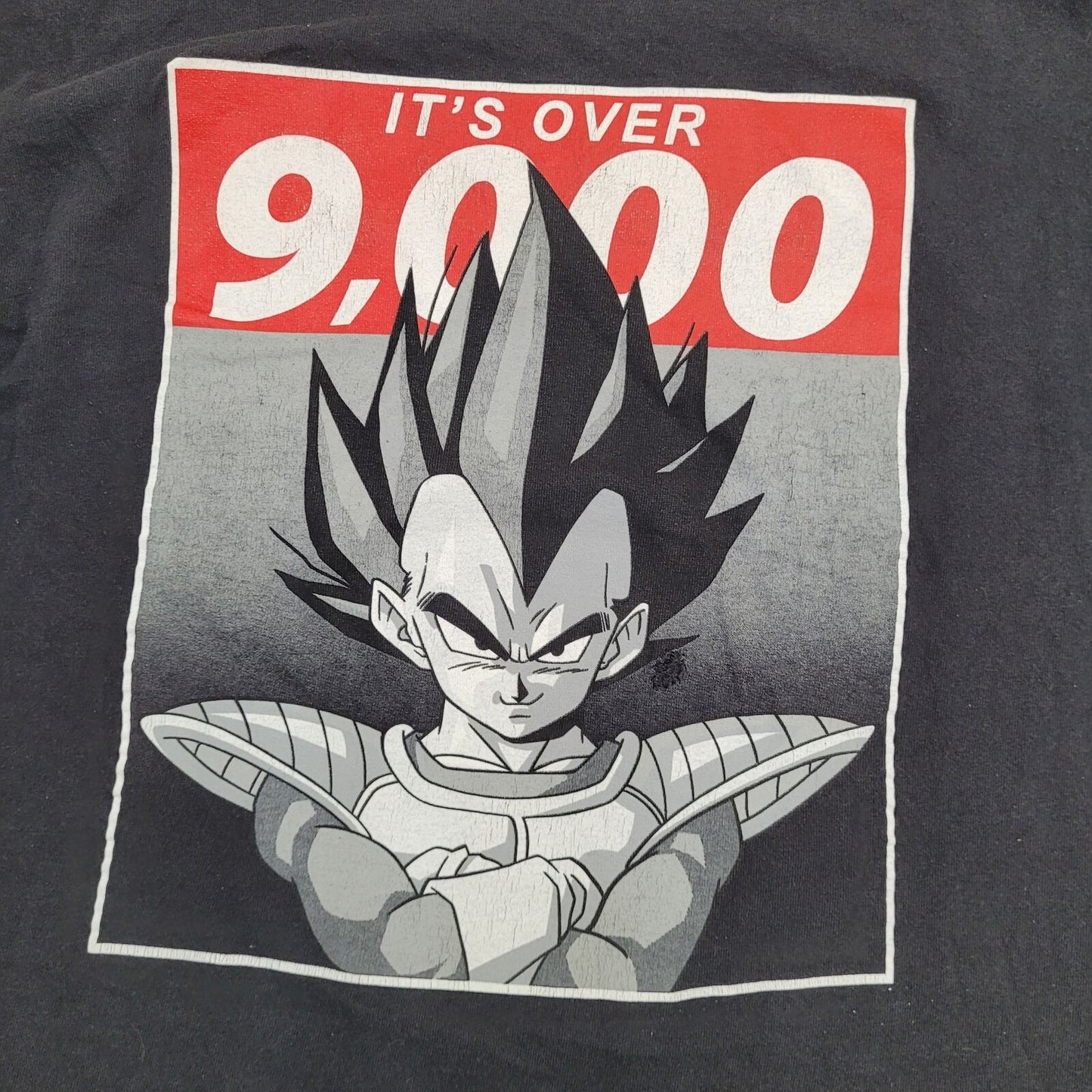 Dragon-Ball-Z Shirt Medium 20x25 Black Vegeta