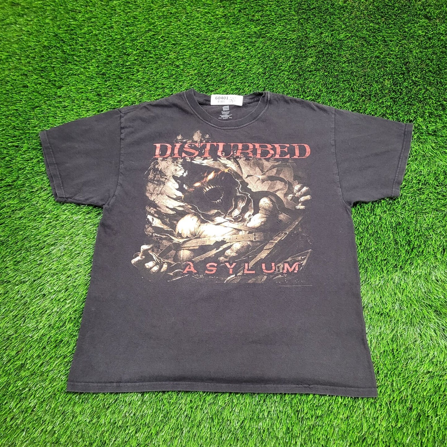 Disturbed Asylum The-Guy Demon Shirt Large 21x25 Black