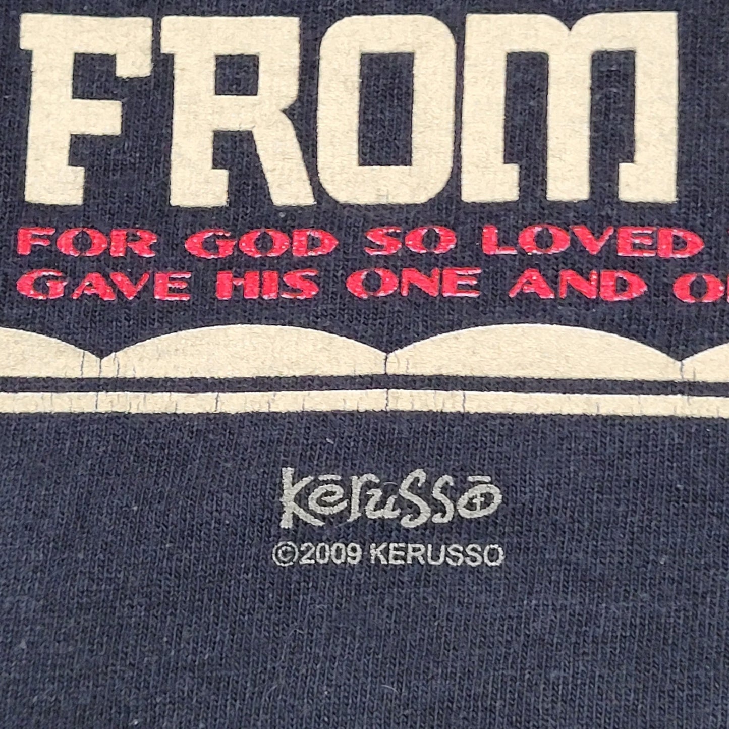 Christian God Shirt Medium 19x26 Kerusso