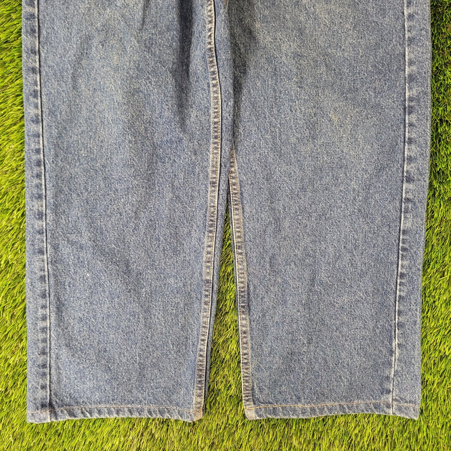 Vintage Y2K Ralph-Lauren Extra-Baggy Jeans 34x29 Medium-Wash