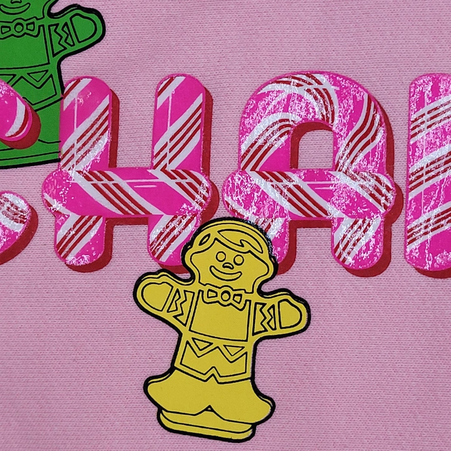 Champion x Candy-Land Hoodie Large 24x25 Pink Reverse-weave