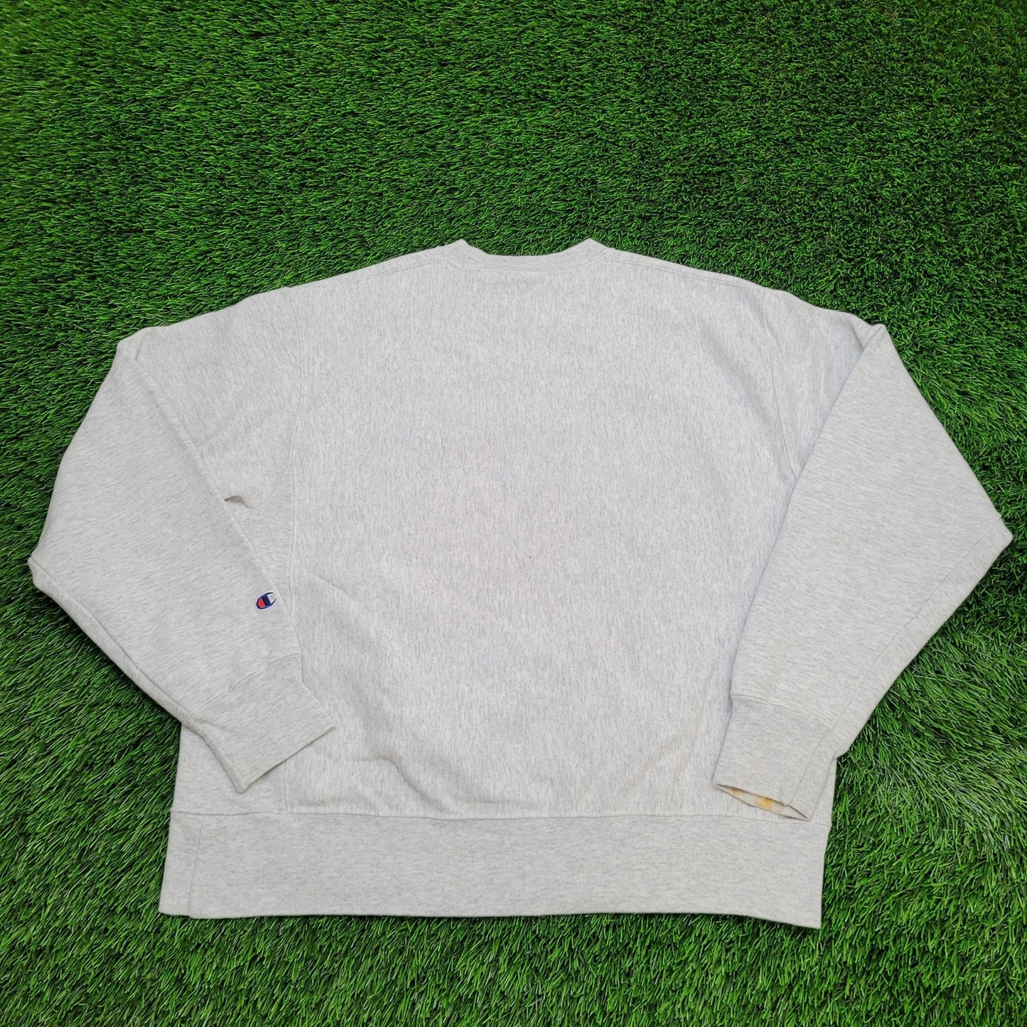 Champion Reverse-Weave Sweatshirt Large 24x25 Baggy Gray