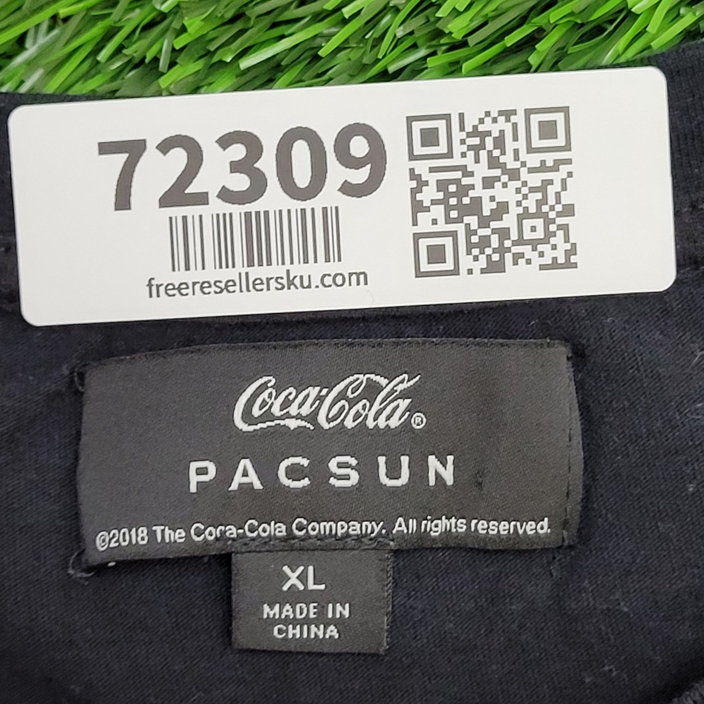 Coca-Cola PacSun Shirt Womens XL 22x26 Striped