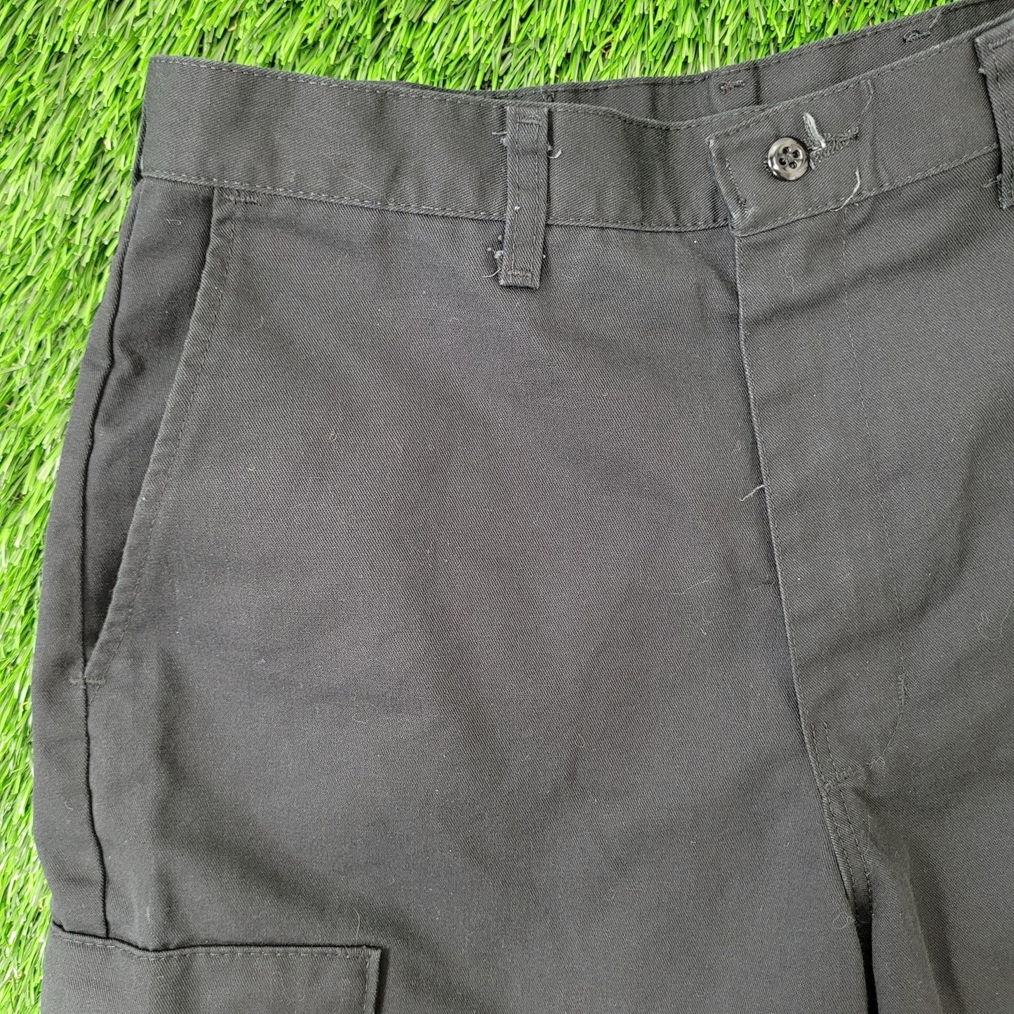 Vintage Y2K RedKap Cargo Shorts 30x9 Black