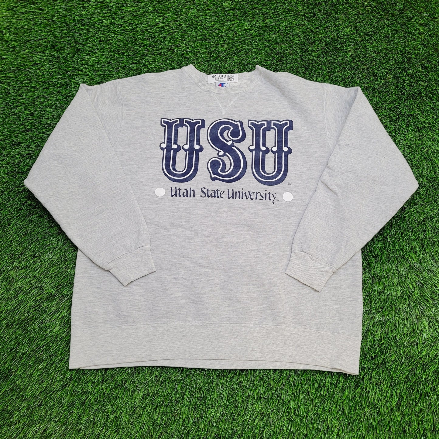 Vintage Utah State-University Sweatshirt Womens 2XL 24x26