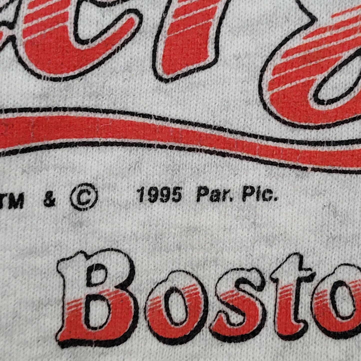 90s LEE Cheers Boston Sweatshirt L 22x25