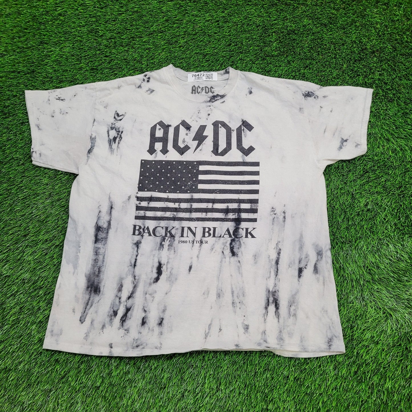 ACDC Shirt Womens XL 23x26 Back-In-Black