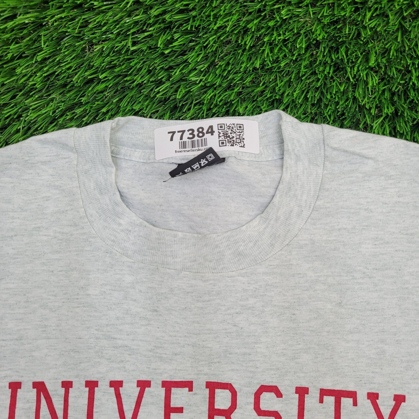 Vintage University-of-The Comets Shirt M/L 21x25 Gray UC USA