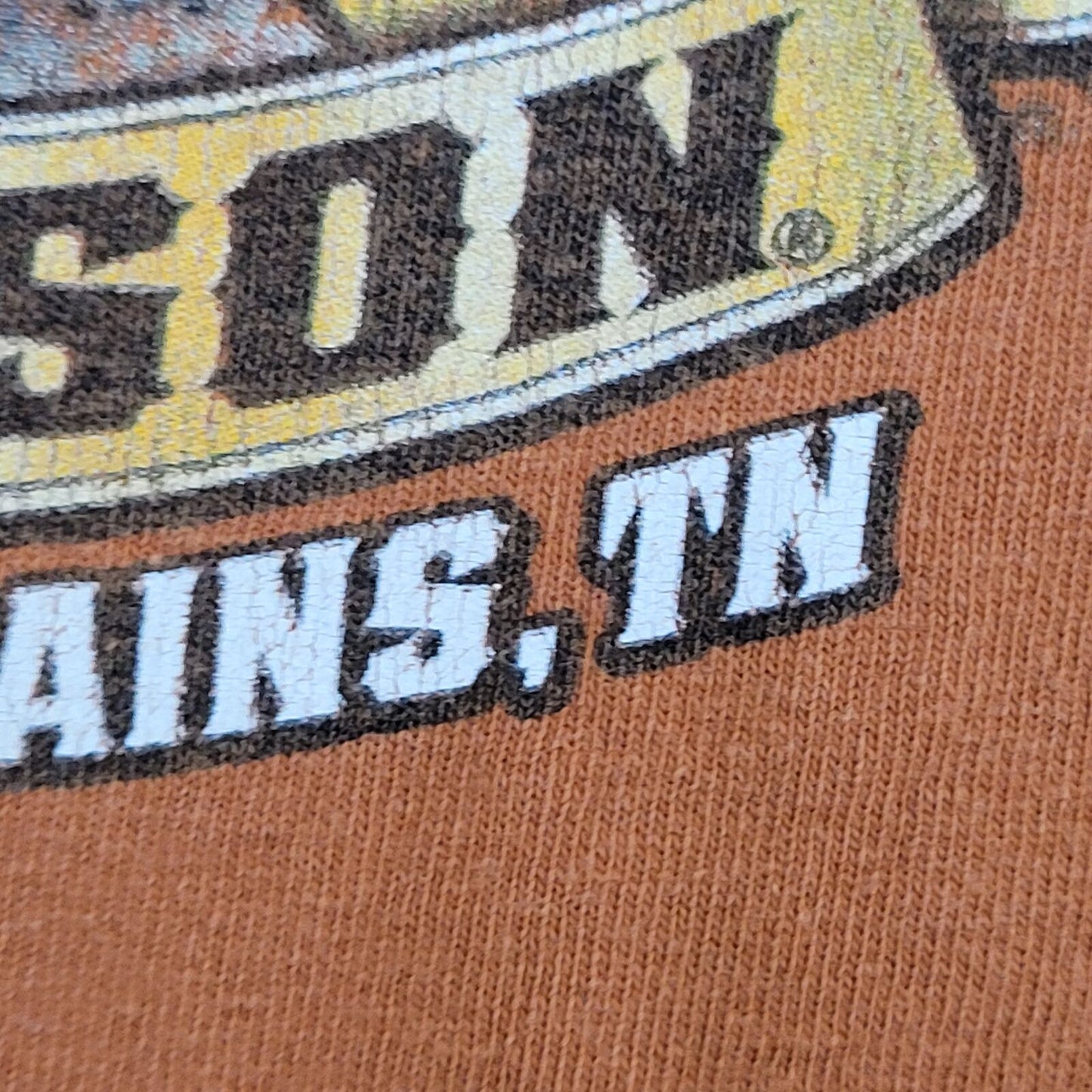 Harley Davidson Cut-Off Shirt 2XL 25x29 Tennessee