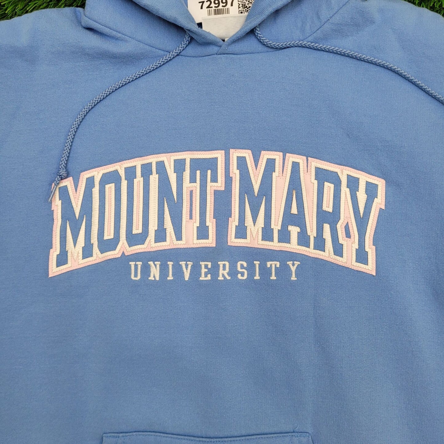 Champion Mount-Mary Hoodie Womens Medium 21x24 Blue