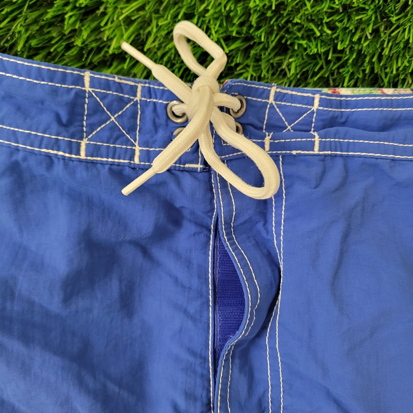 Vintage Y2K Ralph-Lauren Swim Shorts Large 38x9 Blue