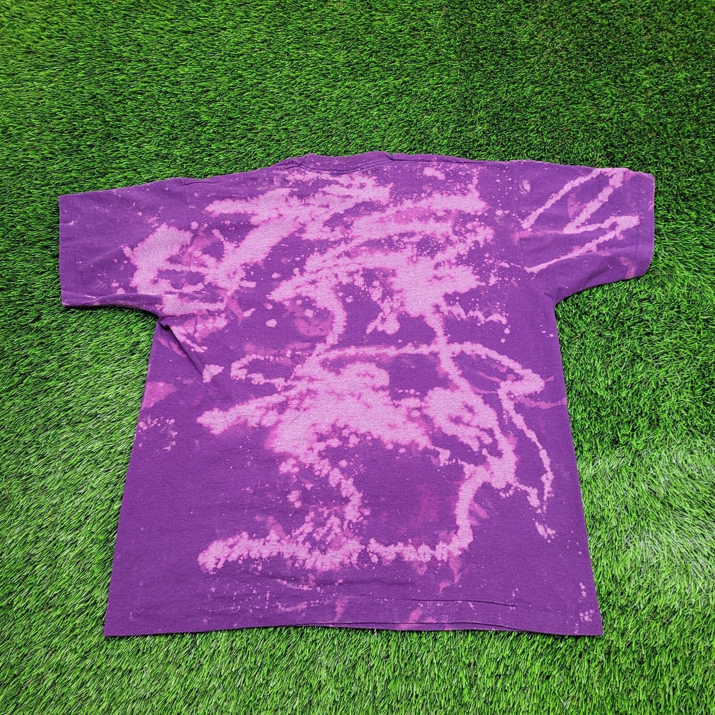 Vintage Ohio  Shirt Womens XL 23x27 Purple Bleached