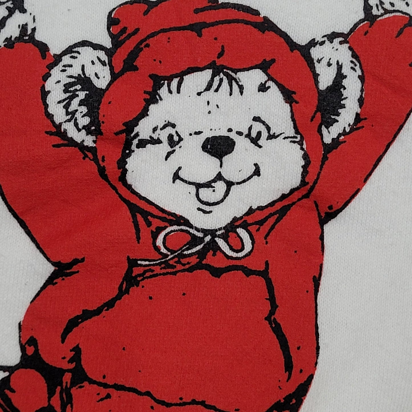 Vintage Teddy-Bear Sweatshirt Womens Large 22x24 West-Branch