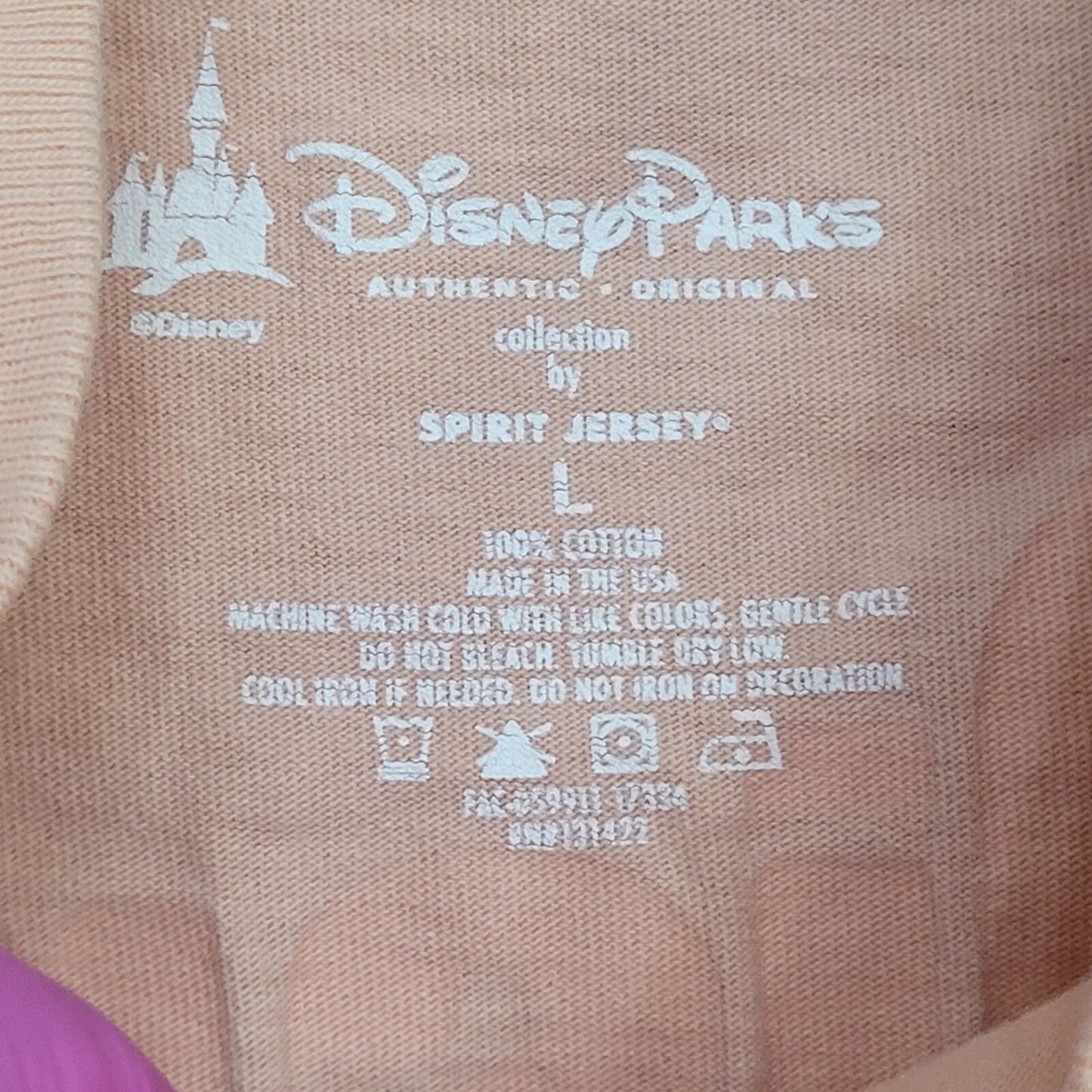 Disney World Shirt Large 24x29 Baggy USA