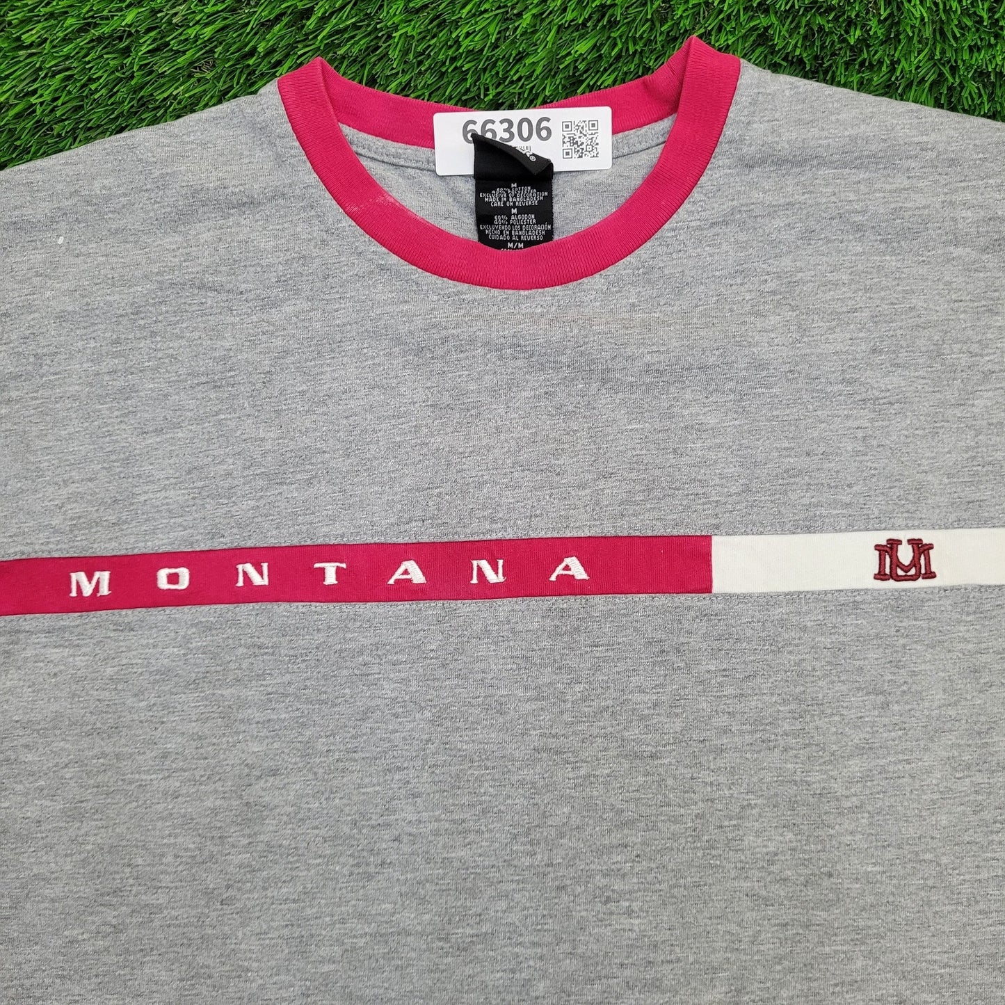 Vintage University-of Montana Shirt Medium 21x27 Gray