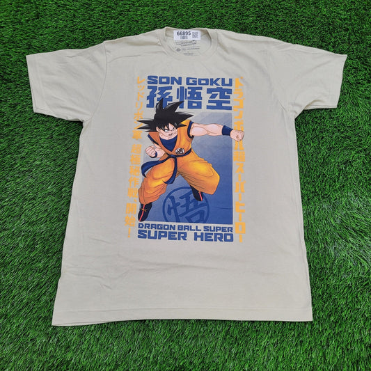 Dragon-Ball Shirt Large 21x29 Son-Goku Blue