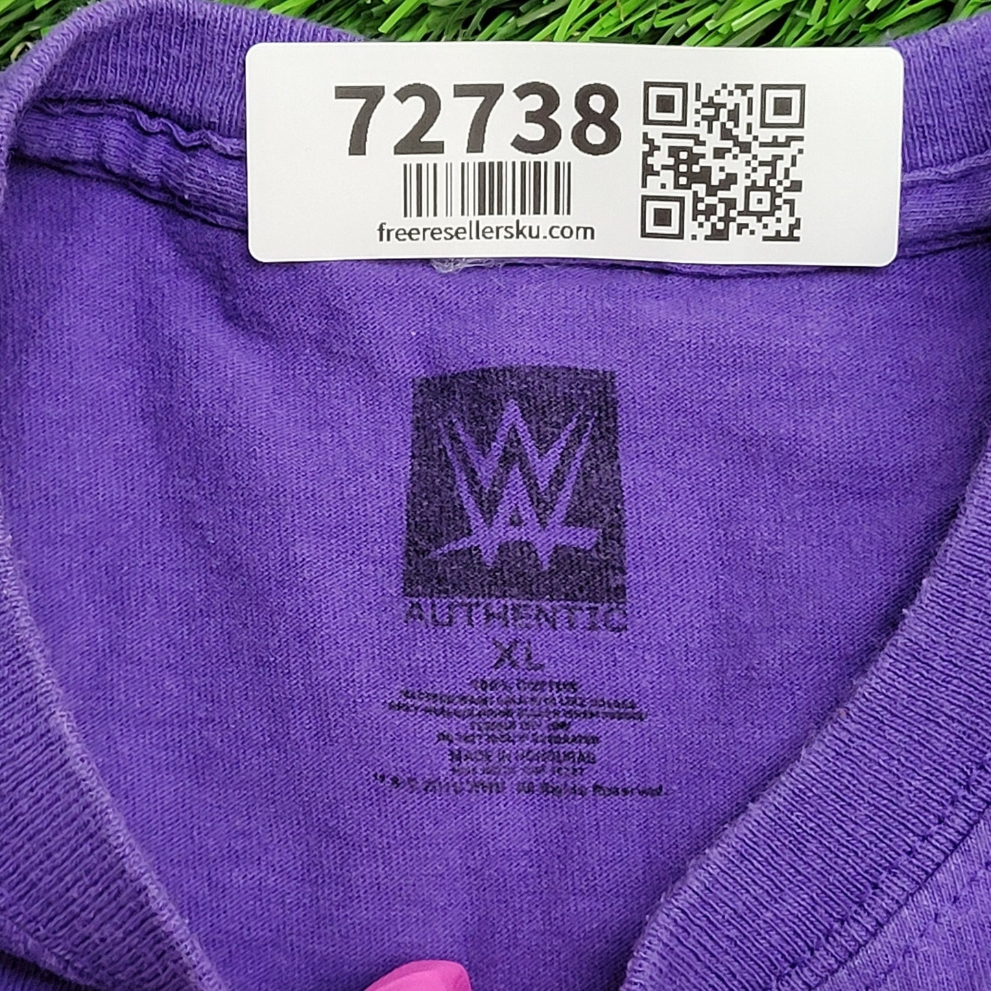 WWE Shirt XL 23x27 Purple